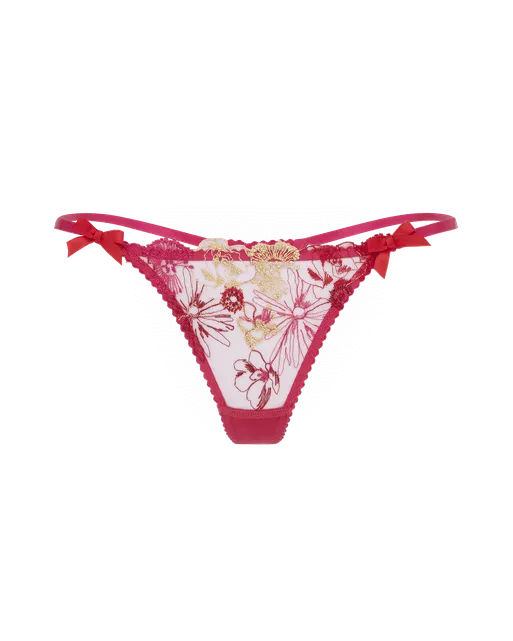 Zuri Thong  Fuchsia/Red/Gold | Agent Provocateur