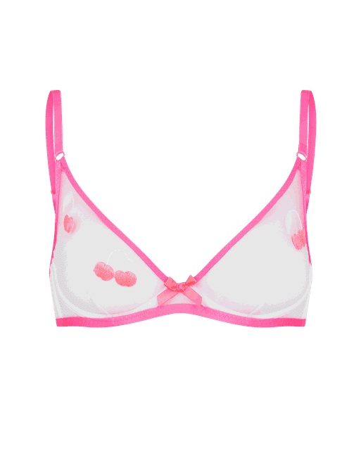 Donnie Plunge Underwired Bra Pink | Agent Provocateur