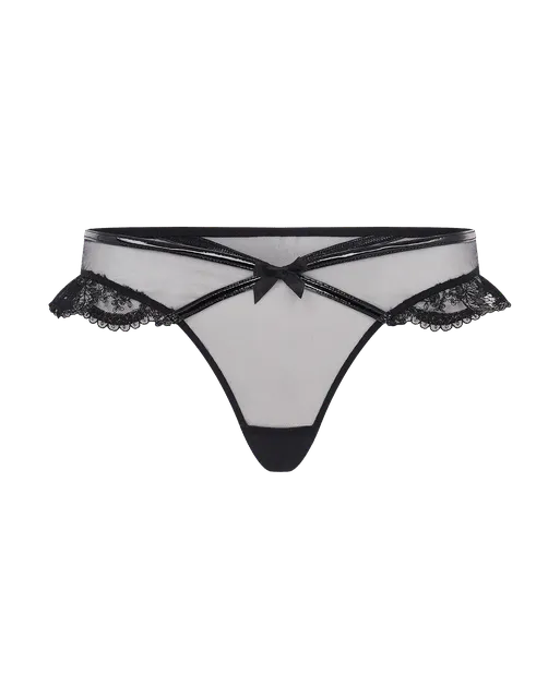 Charlotia Thong Black | Agent Provocateur