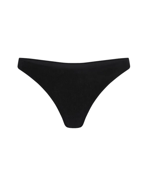 Peachie Bikini Thong Black | Agent Provocateur