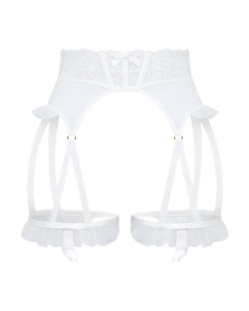 Rosia Suspender White | Agent Provocateur