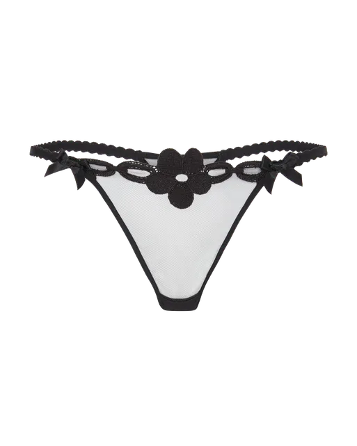 Daysi Thong Black/Black | Agent Provocateur