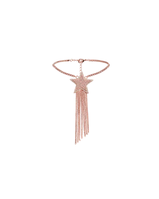 Dustie Anklet Rose Gold/Crystal | Agent Provocateur