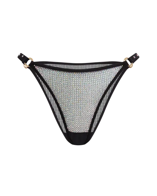 Estellie Brief Black/Aurora Borealis | Agent Provocateur