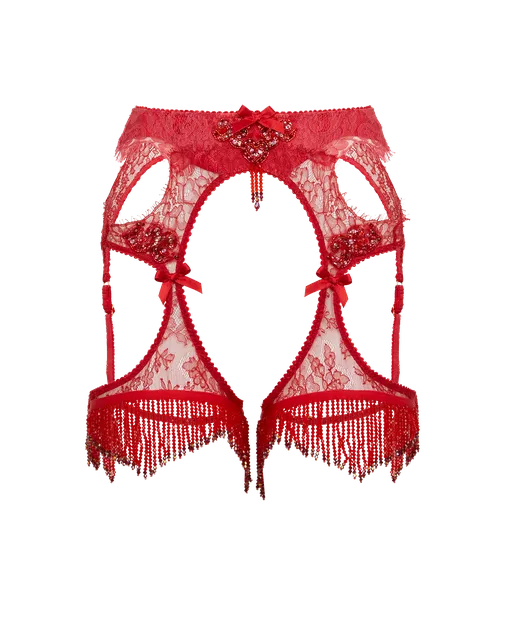Graicelle Suspender Red | Agent Provocateur