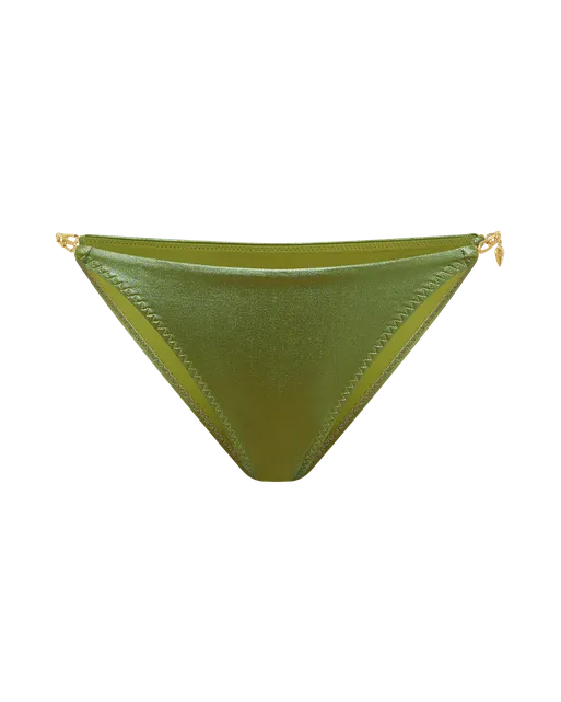 Lyra Bikini Bottom Green | Agent Provocateur