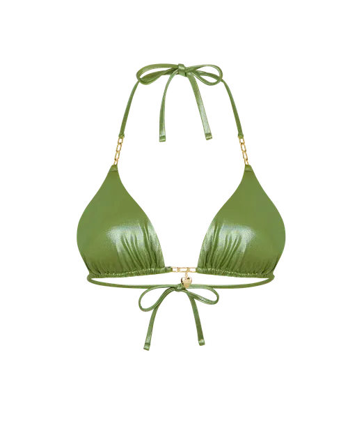 Lyra Bikini Top Green | Agent Provocateur