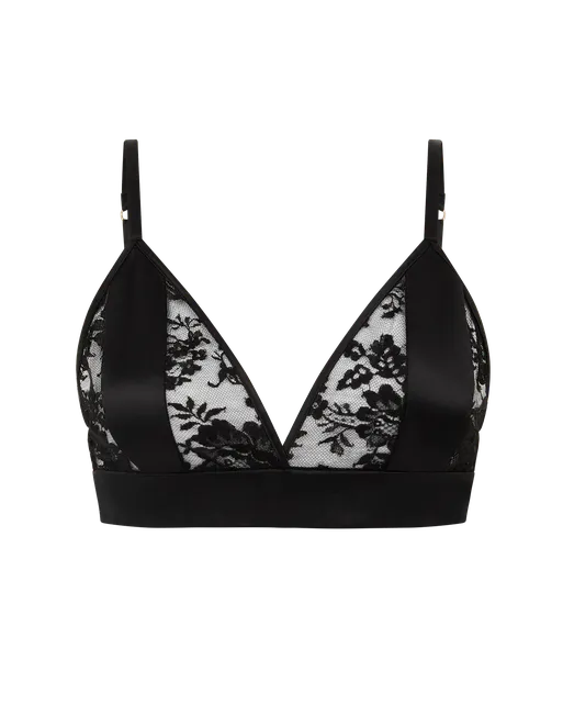 Niomi Soft Cup Bra Black | Agent Provocateur