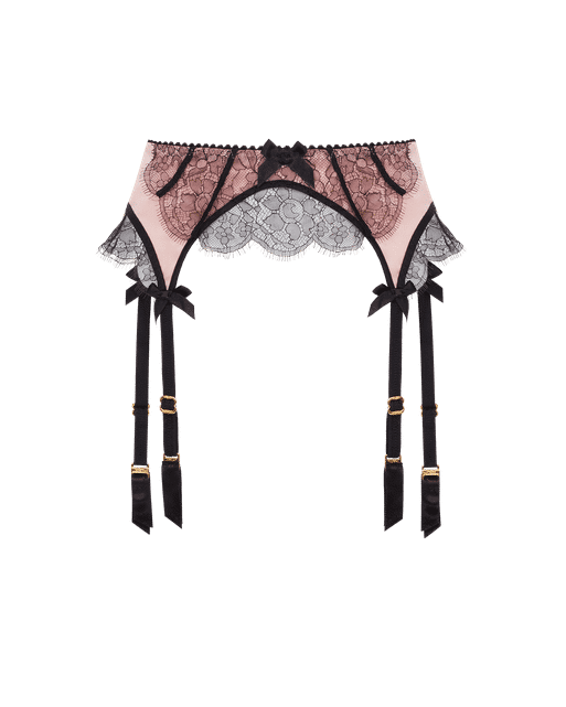 Sammi Suspender Nude/Black | Agent Provocateur