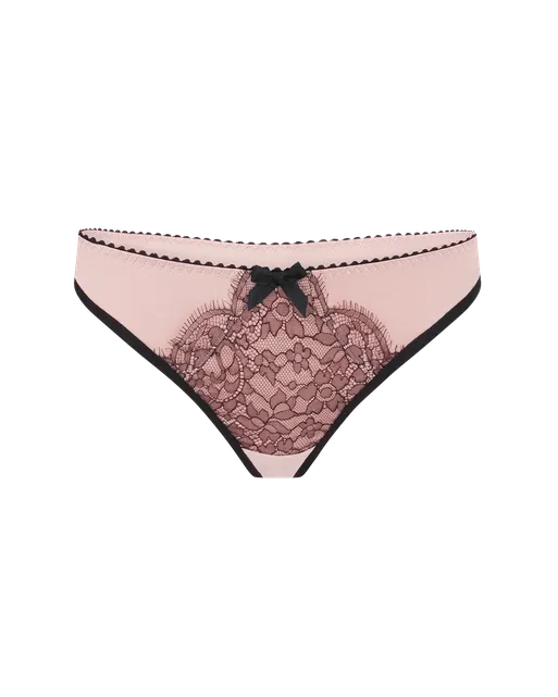 Sammi Thong Nude/Black | Agent Provocateur