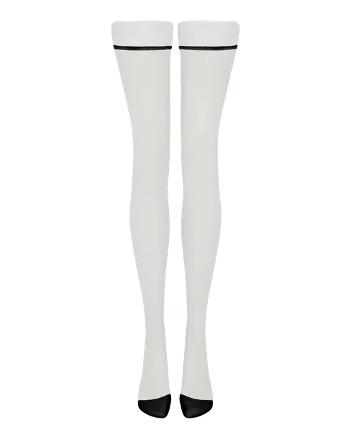 AP Signature Hold Ups White/Black | Agent Provocateur