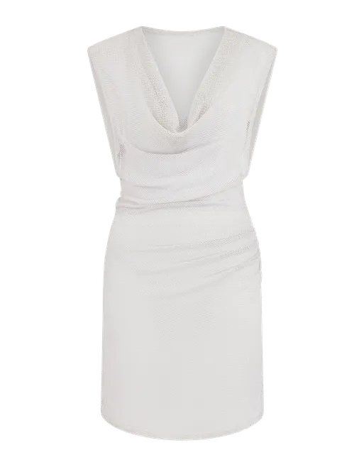 Orina Short Cover Up Silver | Agent Provocateur