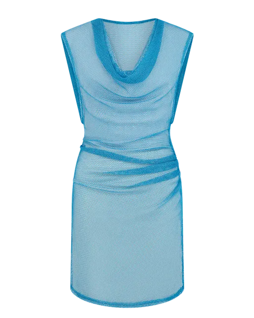 Orina Short Cover Up Azure Blue | Agent Provocateur