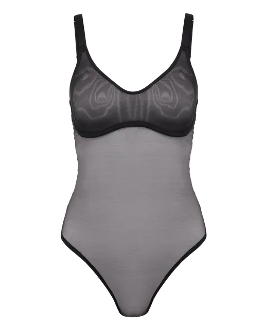 Lucky Bodysuit Black | Agent Provocateur