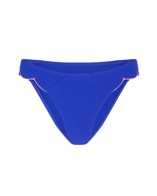 Lorna Bikini Bottom Blue/Pink | Agent Provocateur