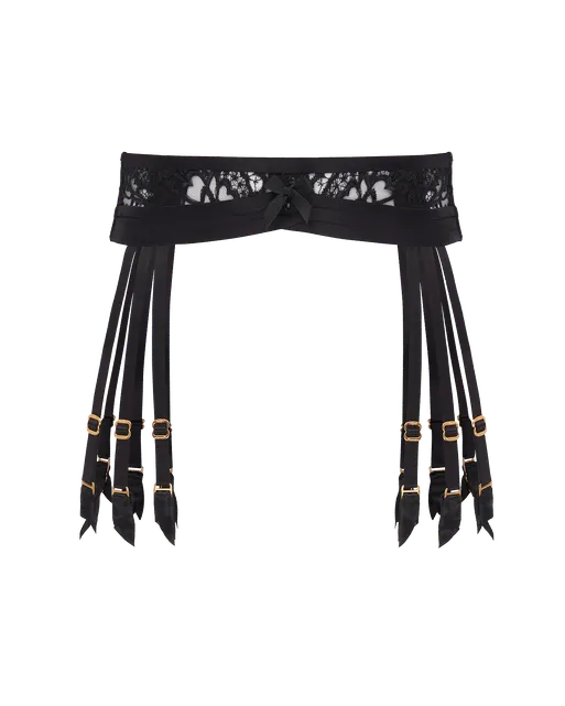 Dioni Suspender Black | Agent Provocateur