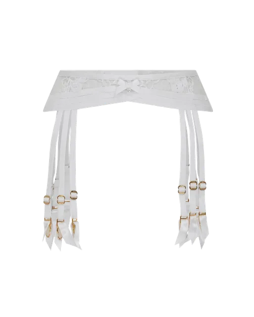 Dioni Suspender White | Agent Provocateur