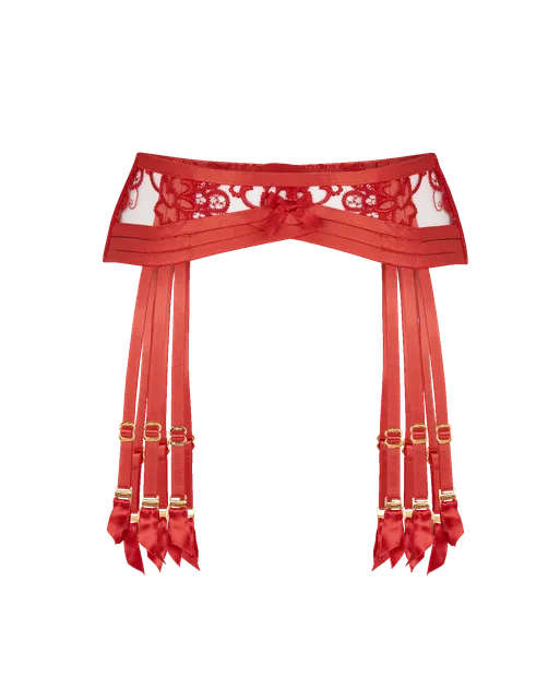 Dioni Suspender Red | Agent Provocateur