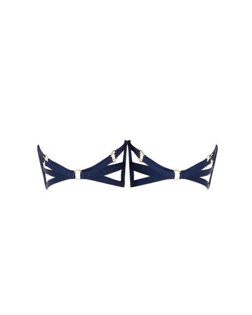 Dioni Garter Set Navy | Agent Provocateur