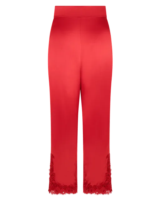 Emmaline Pyjama Trouser Red | Agent Provocateur