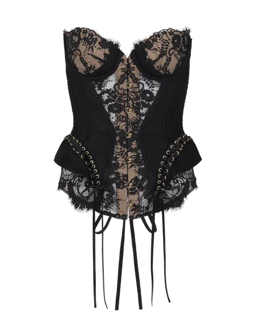 Raphaella Corset Black | Agent Provocateur