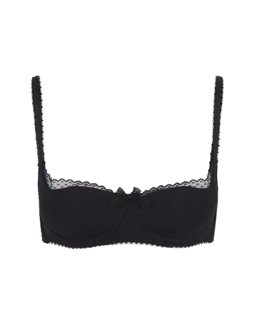 Carri Balconette Underwired Bra Black | Agent Provocateur