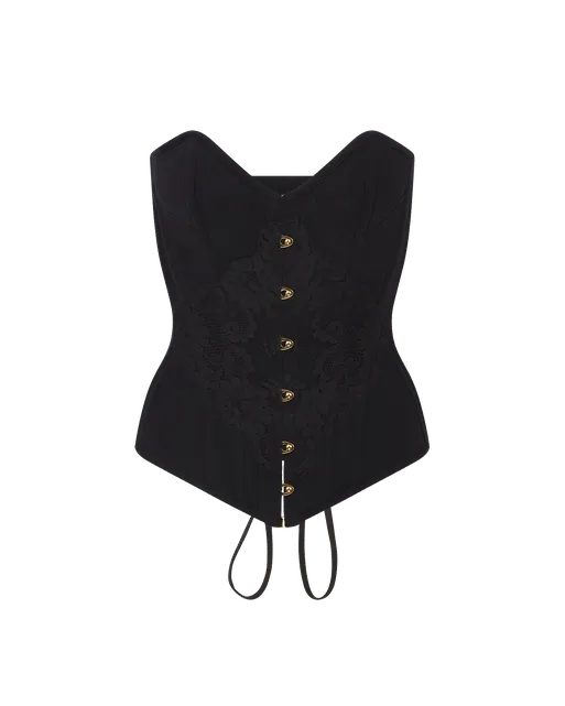 Carri Corset Black | Agent Provocateur