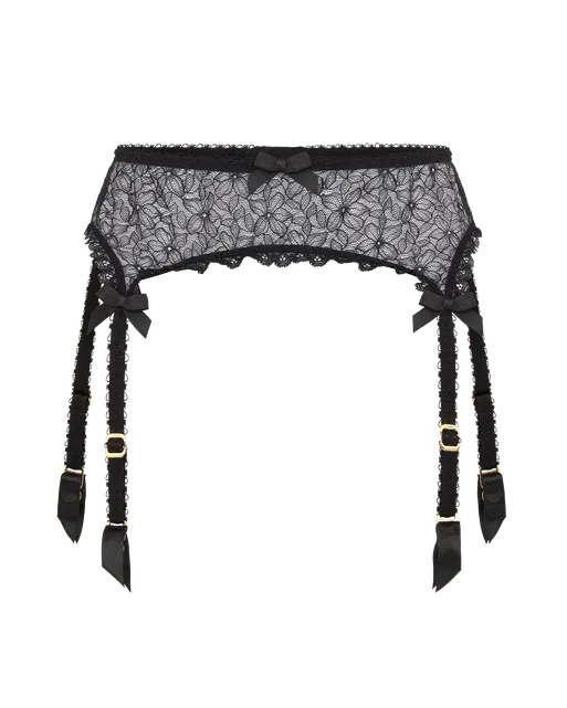 Aliza Suspender Black | Agent Provocateur