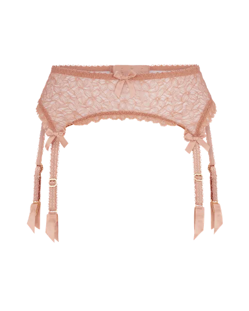 Aliza Suspender Praline | Agent Provocateur