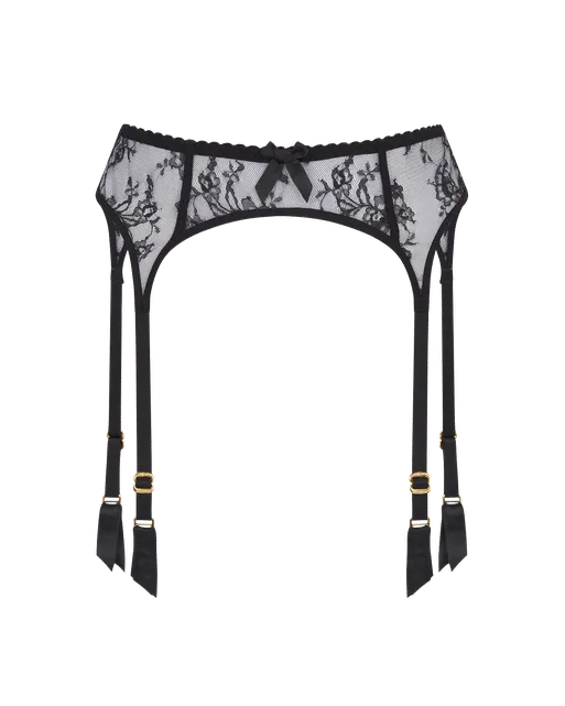 Sachaa Suspender Black | Agent Provocateur
