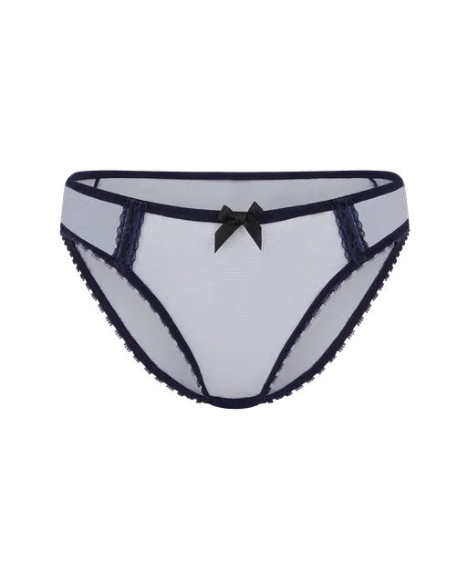 Claira Full Brief Navy/Black | Agent Provocateur