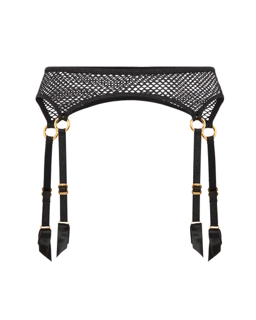 Clemm Suspender Black | Agent Provocateur