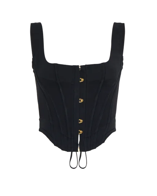 Zena Corset Top Black | Agent Provocateur