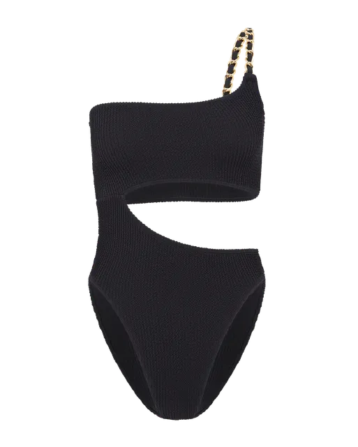 Tiaa Swimsuit Black/Gold | Agent Provocateur