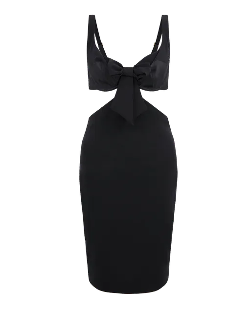 Skie Bodycon Dress Black | Agent Provocateur