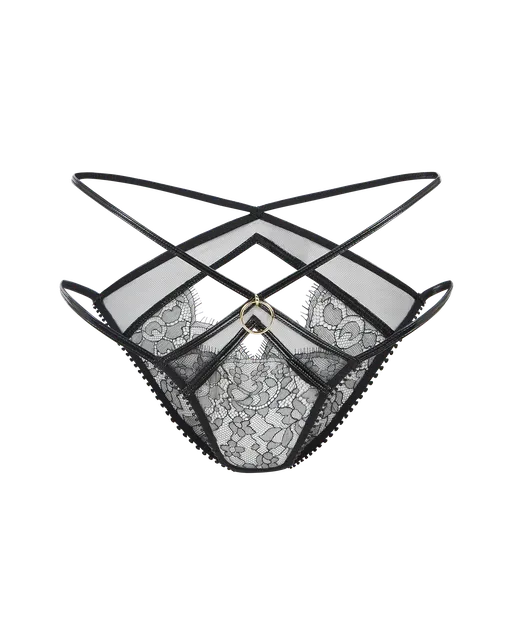 Foxie Full Brief Black | Agent Provocateur