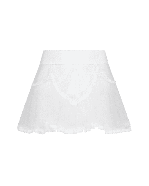 Alysia Mini Skirt White | Agent Provocateur