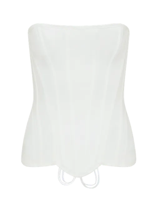 Scarlie Corset White | Agent Provocateur