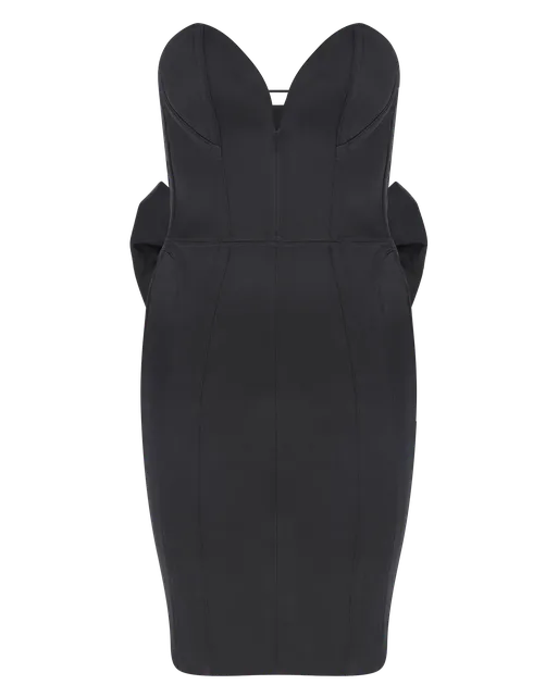 Byrdie Corset Dress Black | Agent Provocateur