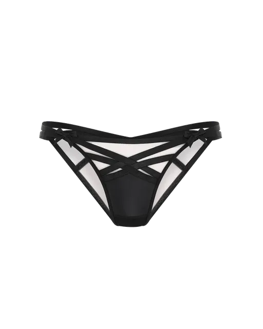 Briella Full Brief Black/Sand | Agent Provocateur