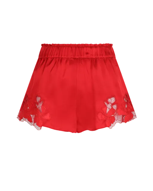 Ettah Pyjama Shorts Red | Agent Provocateur