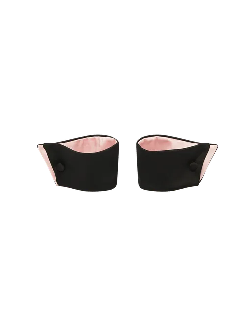 Honie Cuffs Black/Baby Pink | Agent Provocateur