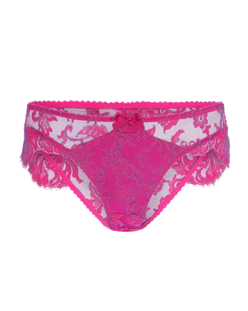 Emiliana Full Brief Magenta/Blue | Agent Provocateur