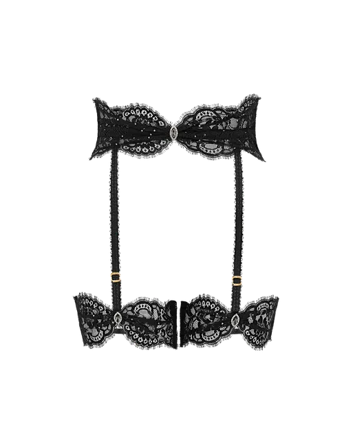 Jewlie Suspender Black | Agent Provocateur