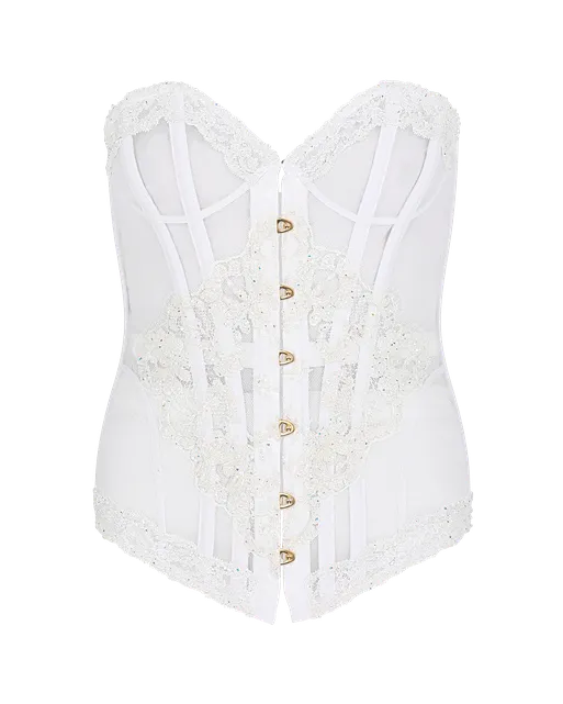 Darciee Corset White | Agent Provocateur