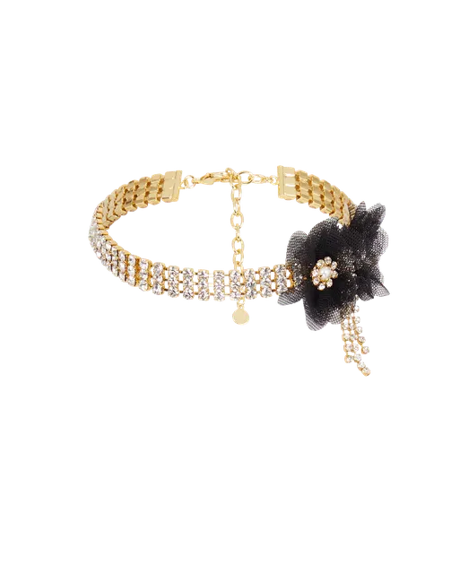 Bertie Choker Gold/Black | Agent Provocateur