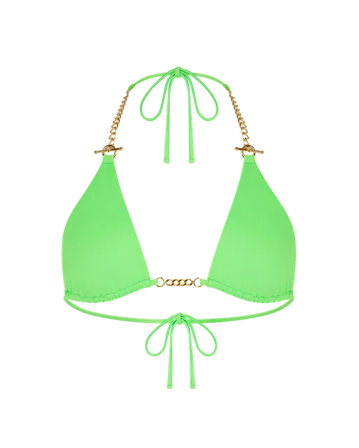 Antronella Bikini Top  Neon Green | Agent Provocateur