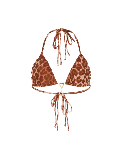 Berry Bikini Top Leopard | Agent Provocateur