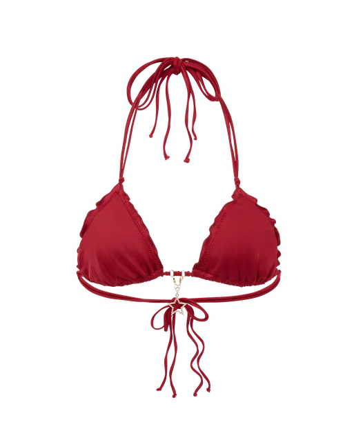 Berry Bikini Top Burgundy | Agent Provocateur