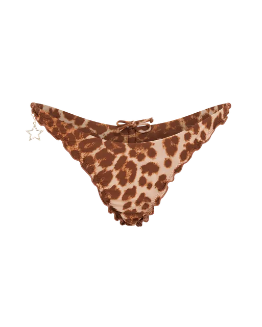 Berry Bikini Bottom  Leopard | Agent Provocateur